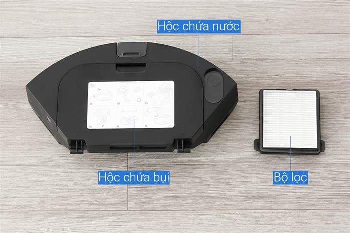 Robot hút bụi lau nhà Roborock Q7TF - Đen